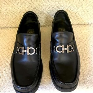 Salvatore Ferragamo David Leather Loafers